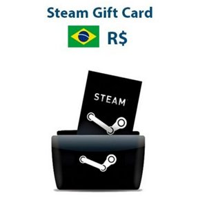 گیفت کارت استیم والت برزیل 100 رئال برزیلی | Steam Wallet Brazil